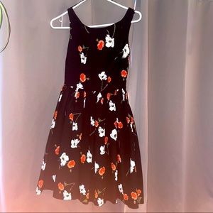 ADORABLE A-LIND FLORAL PRINT DRESS